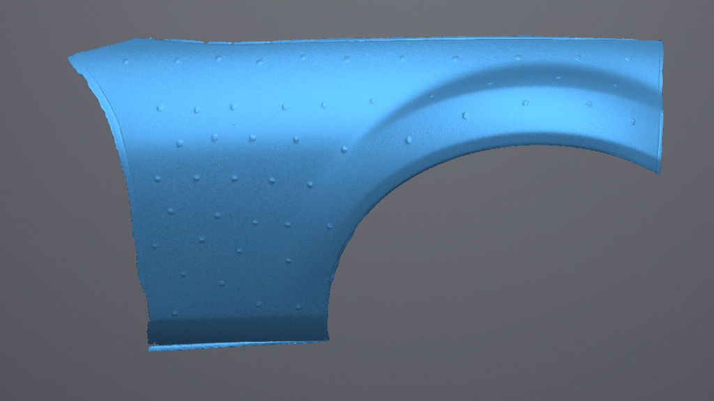 NC1 (2006) Mazda Miata Passenger Side Fender Scan